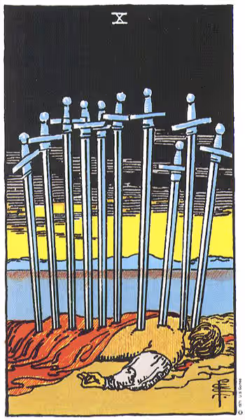 Ten of Swords