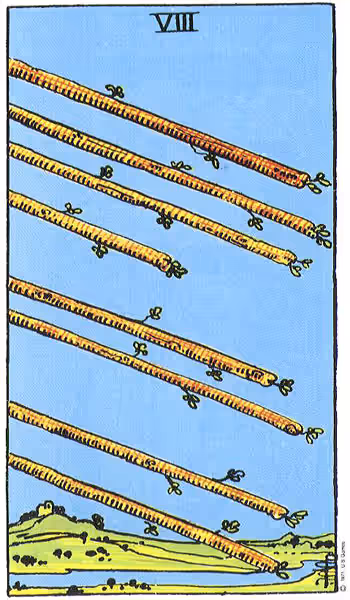 Eight of Wands